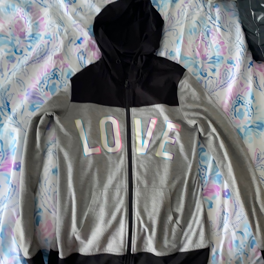 Gray Jacket Size Medium in Juniors